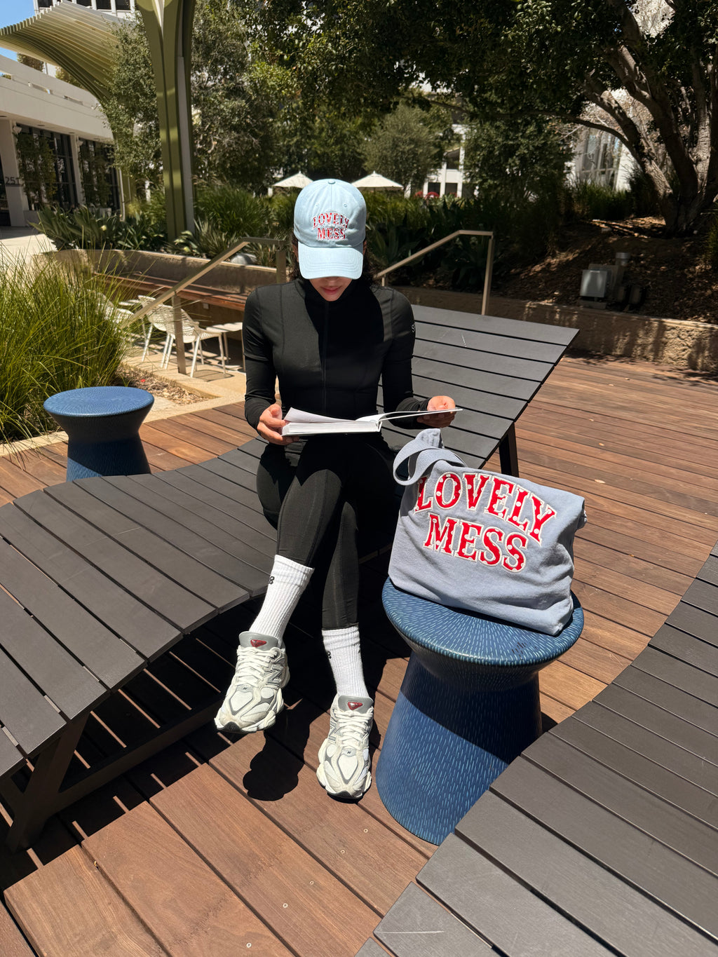 Lovey Mess Embroidered Cap