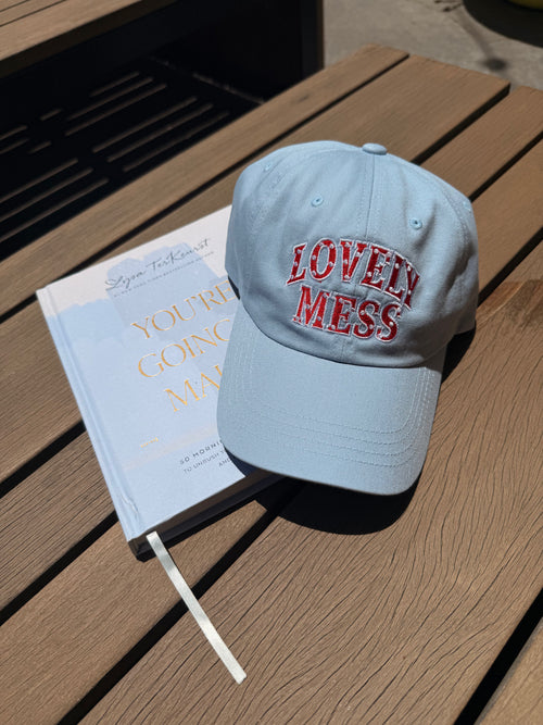 Lovey Mess Embroidered Cap